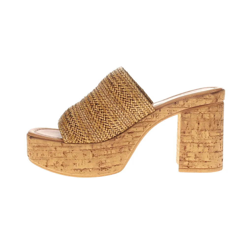 Applause Block Heel Platform Sandals