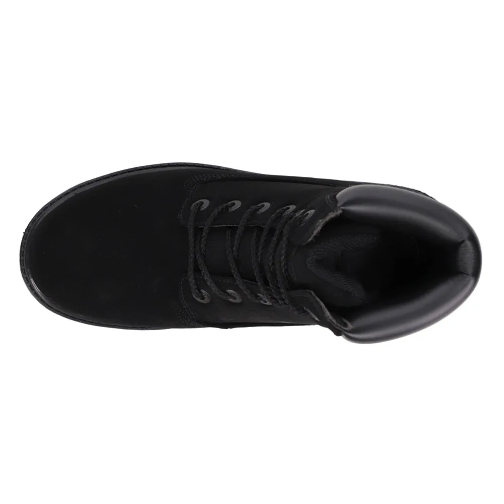 Brace Hi Round Toe Lace Up Boots