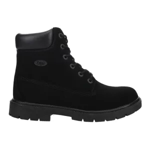 Brace Hi Round Toe Lace Up Boots