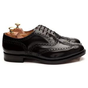 'Burwood' Dark Brown Leather Oxford Brogues UK 10 G