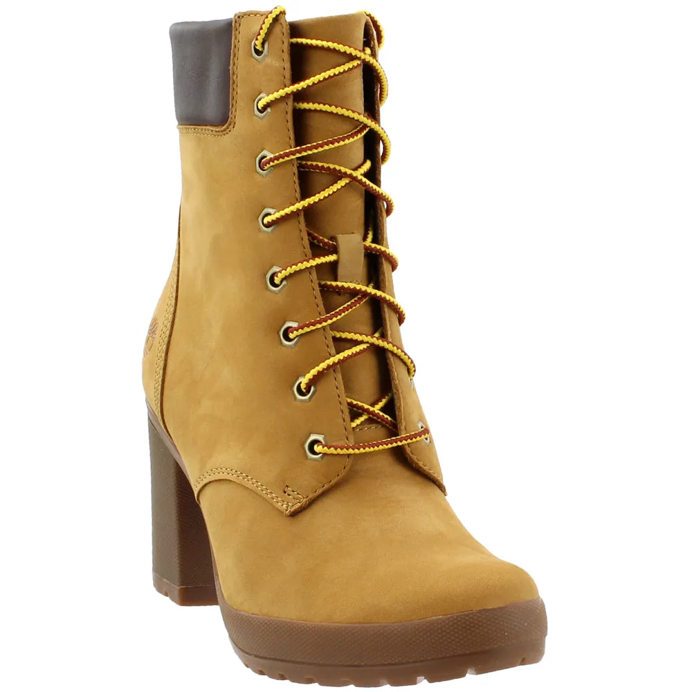 Camdale 6 Inch Round Toe Lace Up Boots