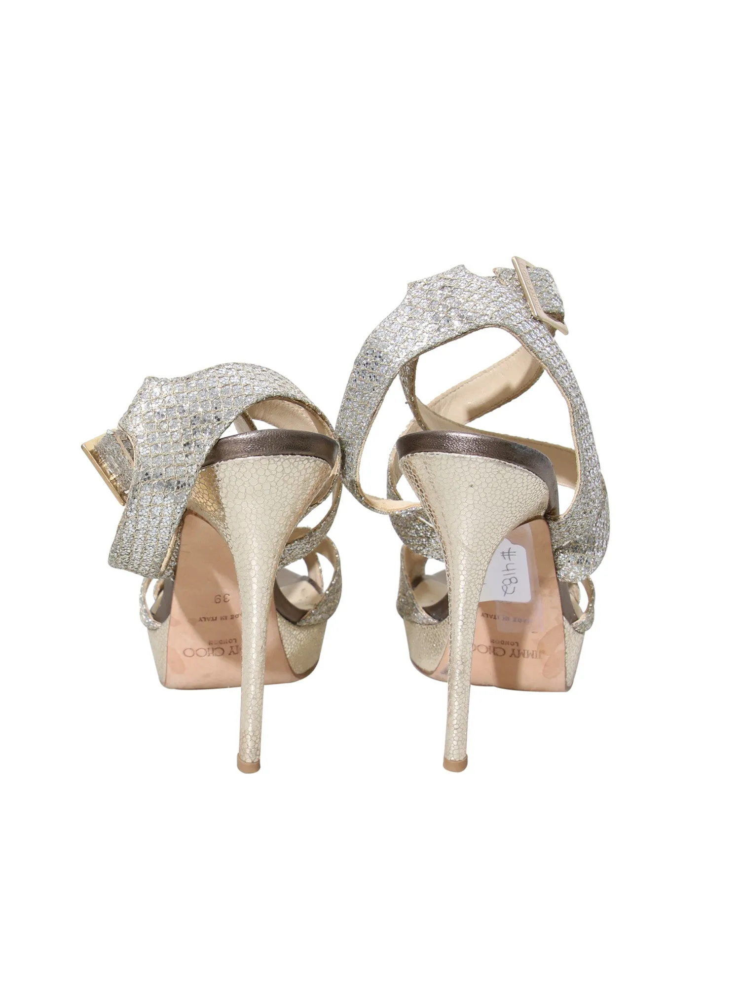 Glitter Platform Sandals