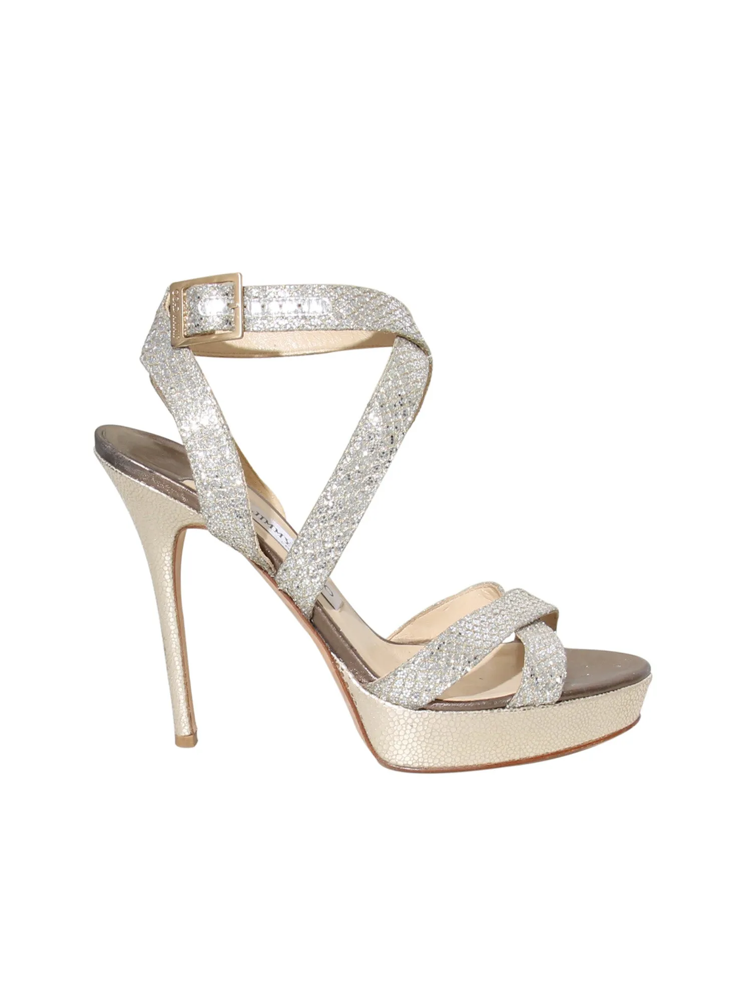 Glitter Platform Sandals