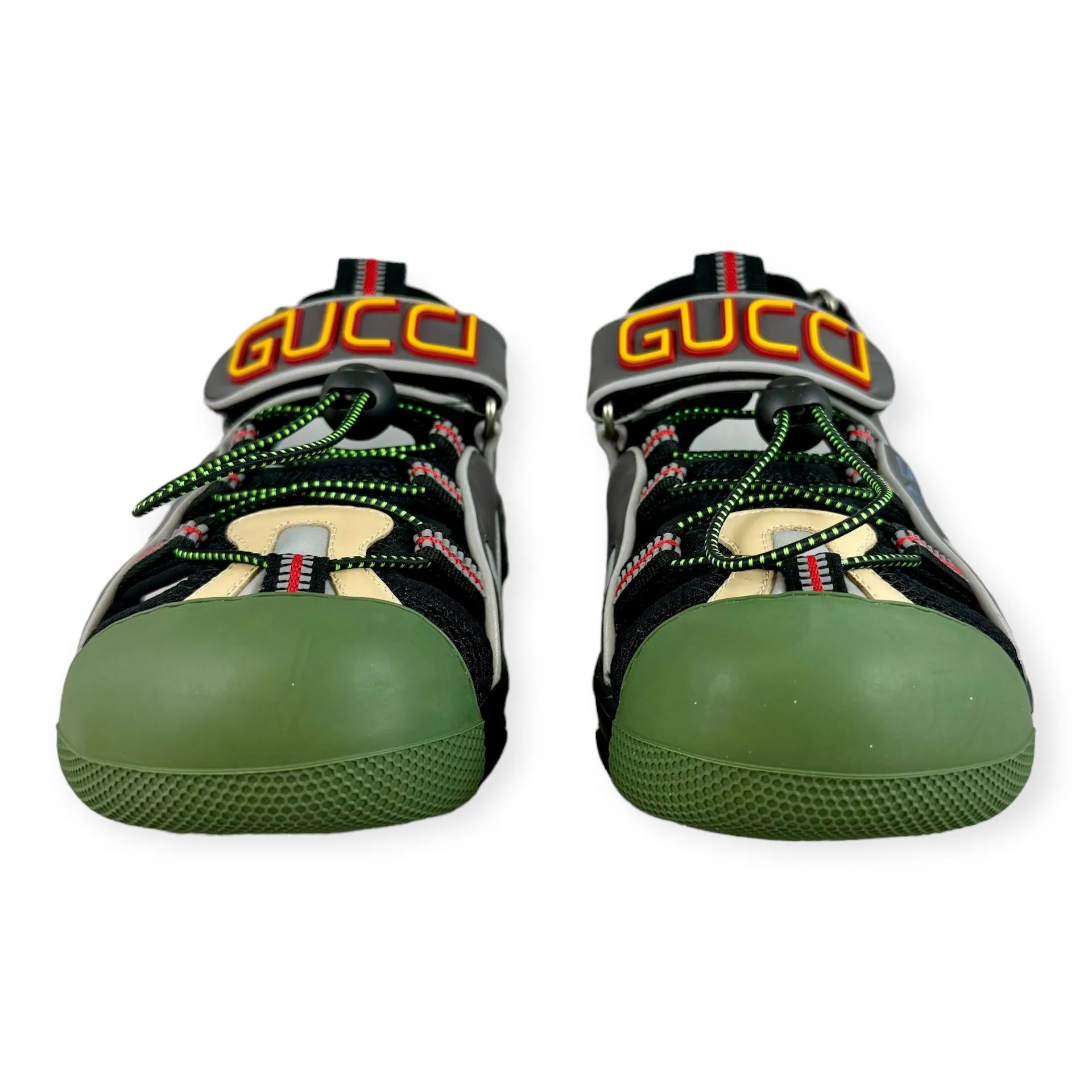 GUCCI Tinsel Sport Sandals Multicolor | Size 37.5