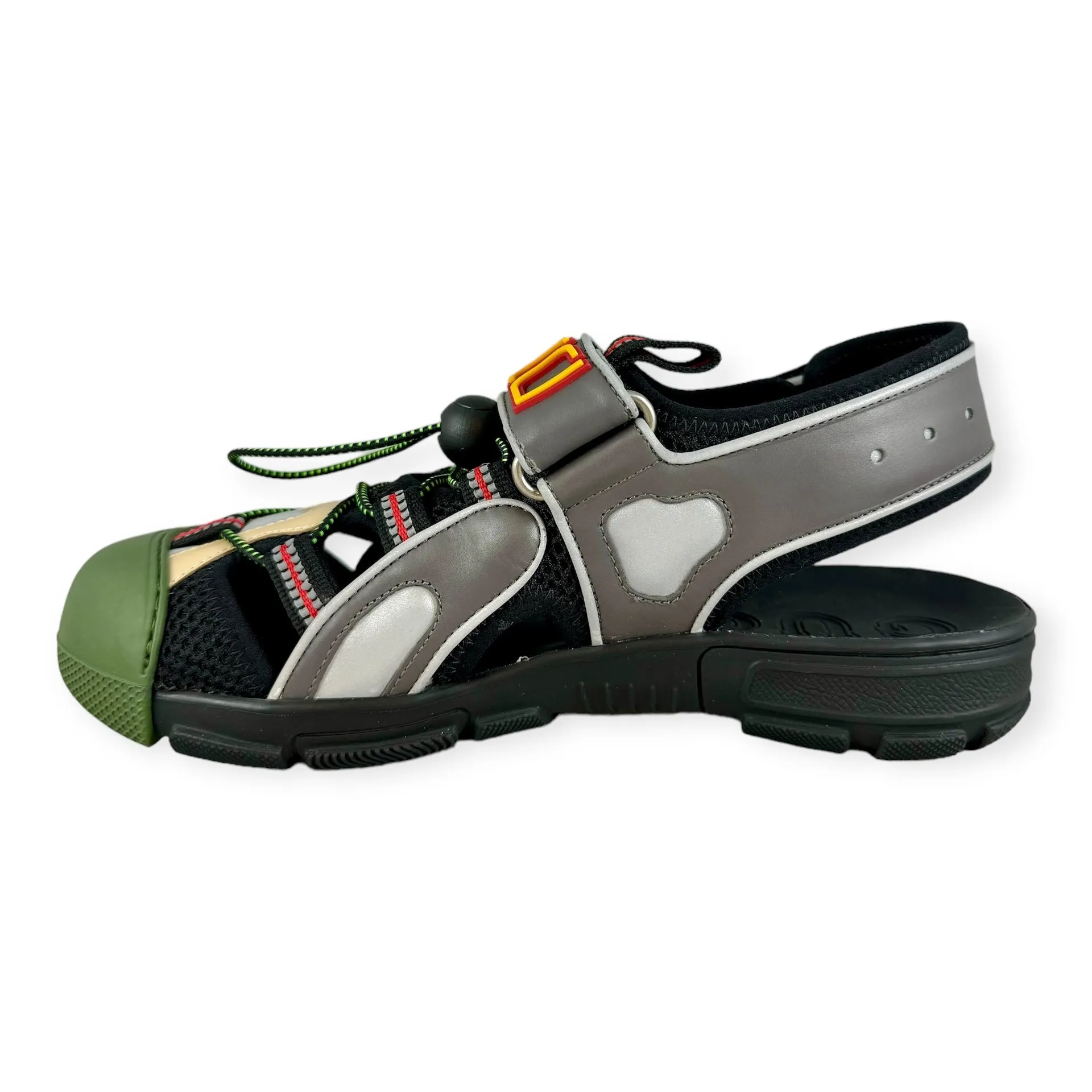 GUCCI Tinsel Sport Sandals Multicolor | Size 37.5