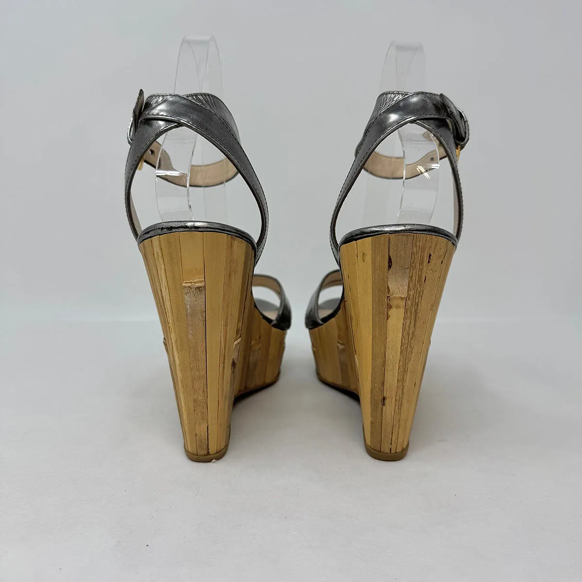 Prada Platfrom Wedge Sandals