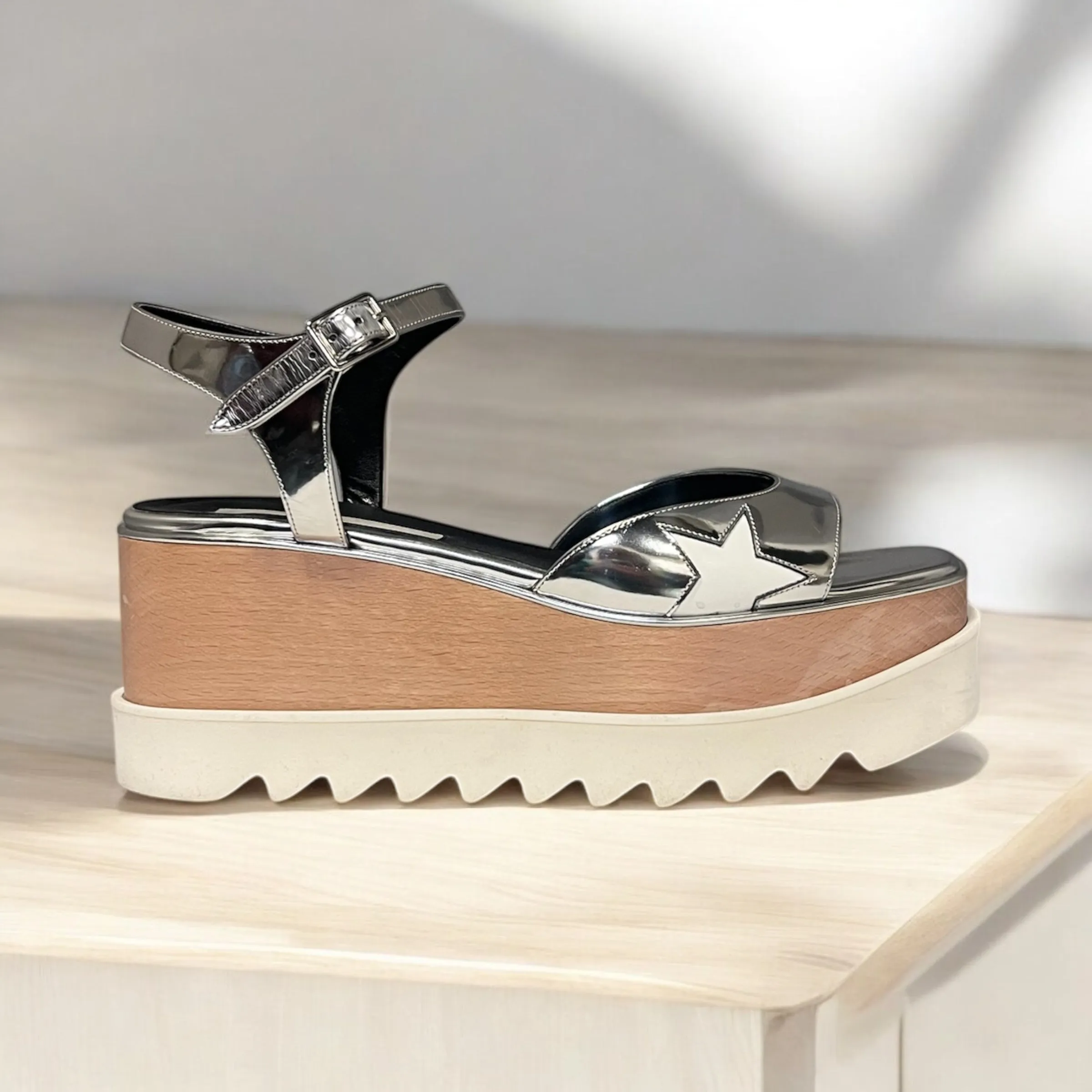 STELLA MCCARTNEY Elyse Platform Sandal | 40