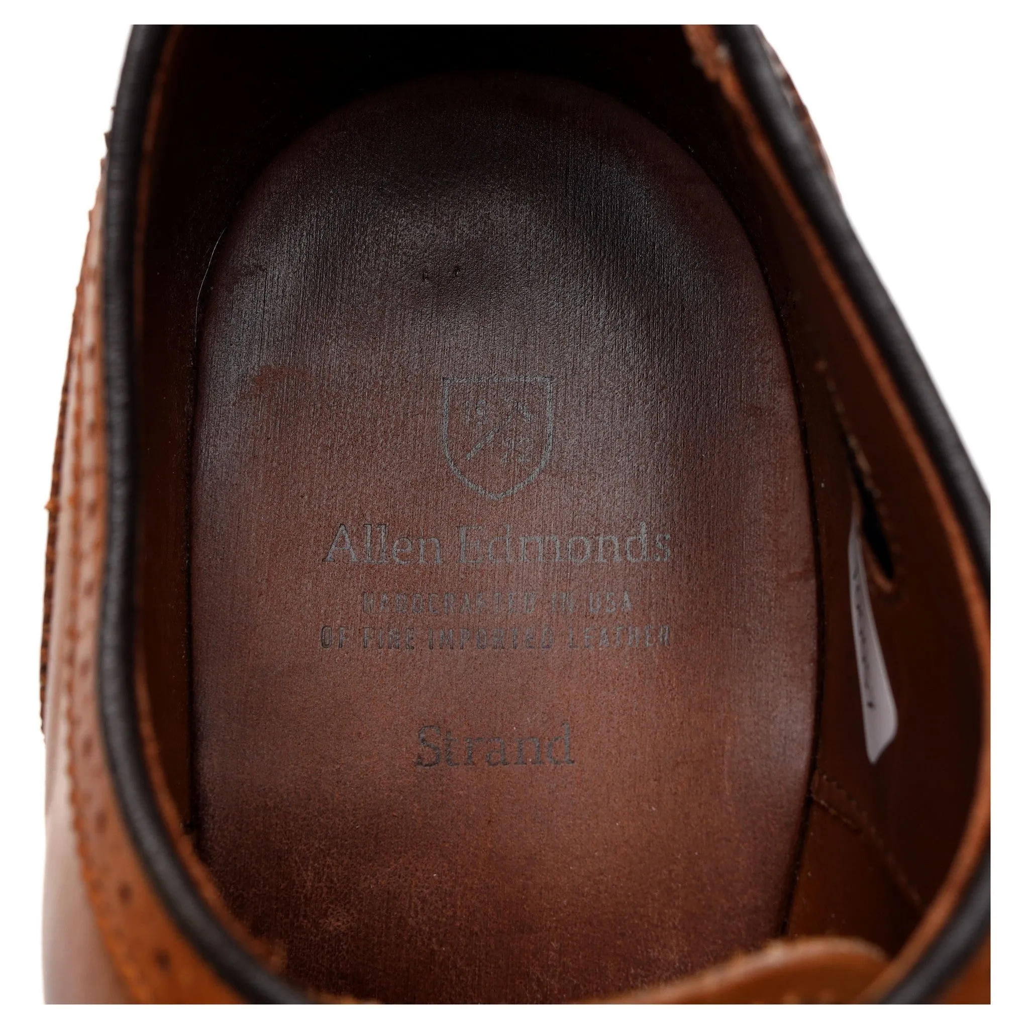 'Strand' Tan Brown Oxford Brogues UK 11 US 11.5 EEE
