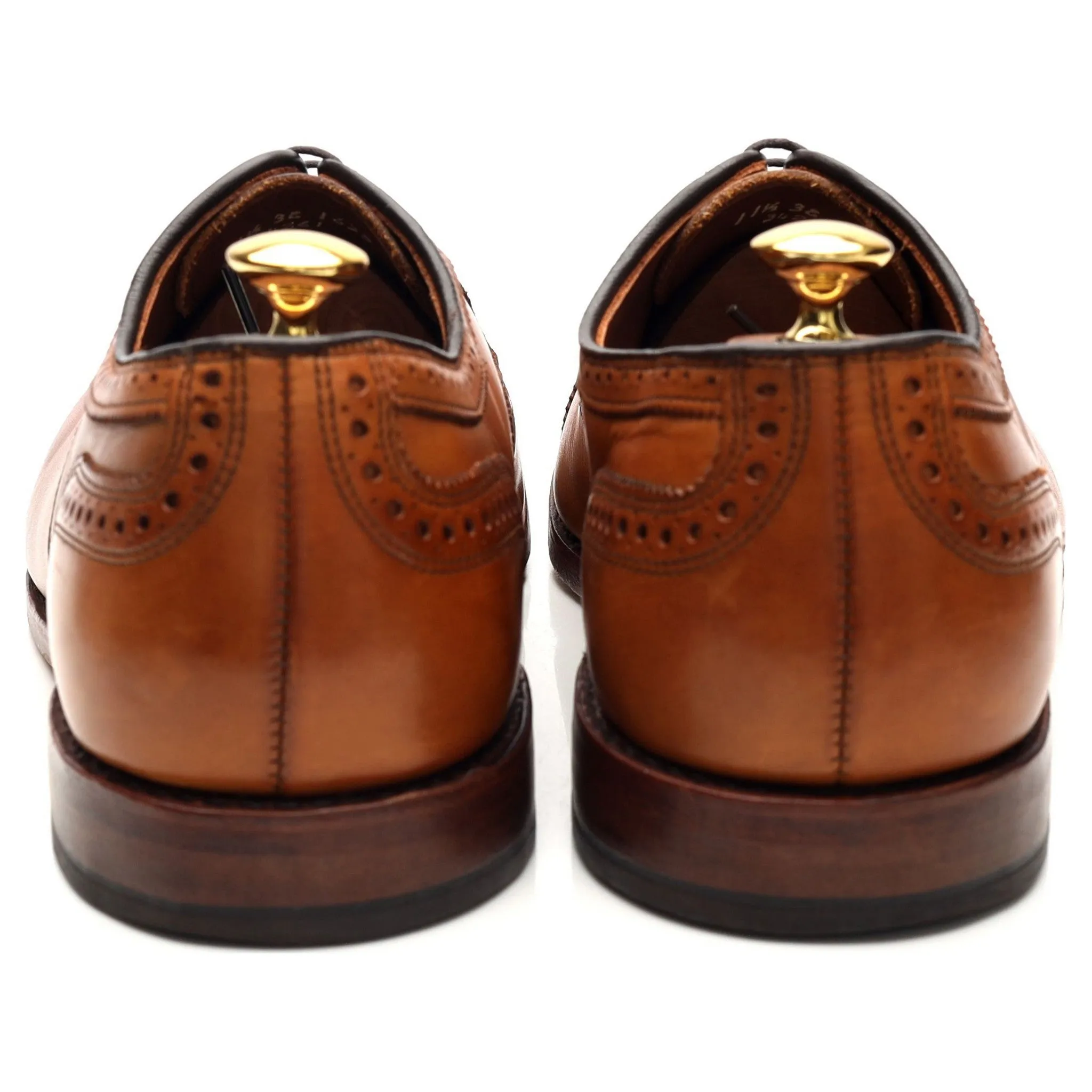 'Strand' Tan Brown Oxford Brogues UK 11 US 11.5 EEE