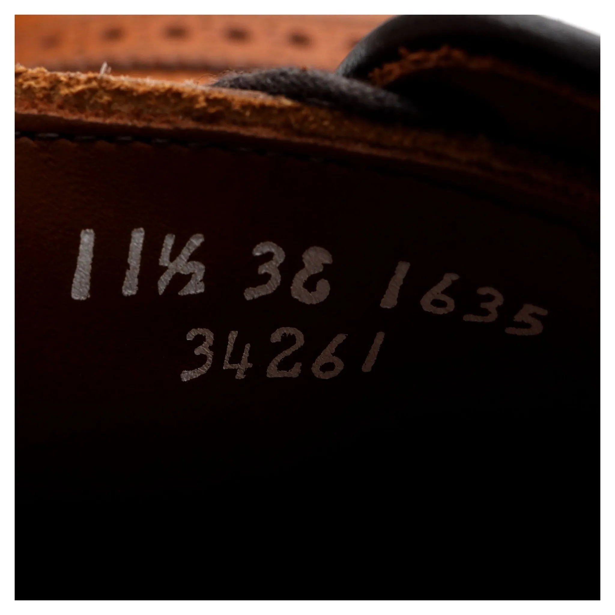'Strand' Tan Brown Oxford Brogues UK 11 US 11.5 EEE